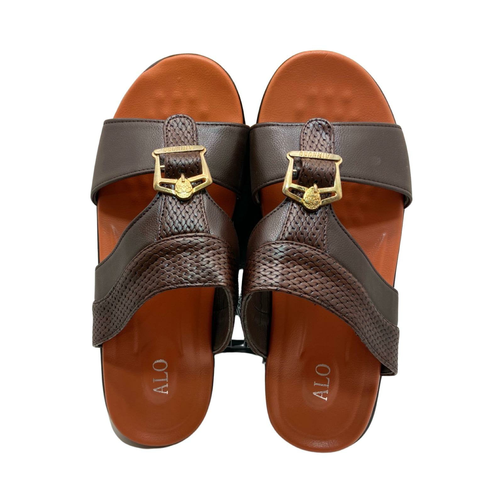17980.jpg Alo Men sandals Brown - Image 1