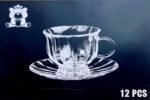 Clear 6 pc Tea Set - Image 4