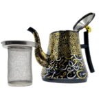Tea Kettle Black/ Gold 1.5L - Image 3