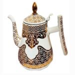 Tea Kettle white/ Gold 1.5L
