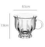 Clear 6 pc Tea Set - Image 3