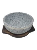 Stone Bowl With Wooden Coaster - Image 4
