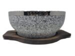 Stone Bowl With Wooden Coaster - Image 2