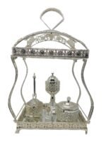 Bakhoor Set 6pc Silver