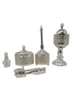 Bakhoor Set 6pc Silver - Image 3
