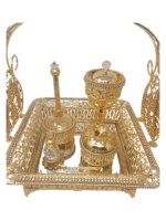 Bakhoor Set 5pc Gold - Image 2