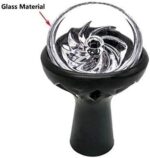 Silicone Head With Glass Black - Image 2