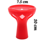 Silicone Head With Glass Red - Image 2