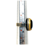 Agate Black Ring Size 9 - Image 3