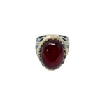 Agate Brown Ring Size 10 - Image 2