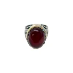 Agate Brown Ring Size 10 - Image 2