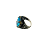 Crystal Blue Ring Size 9