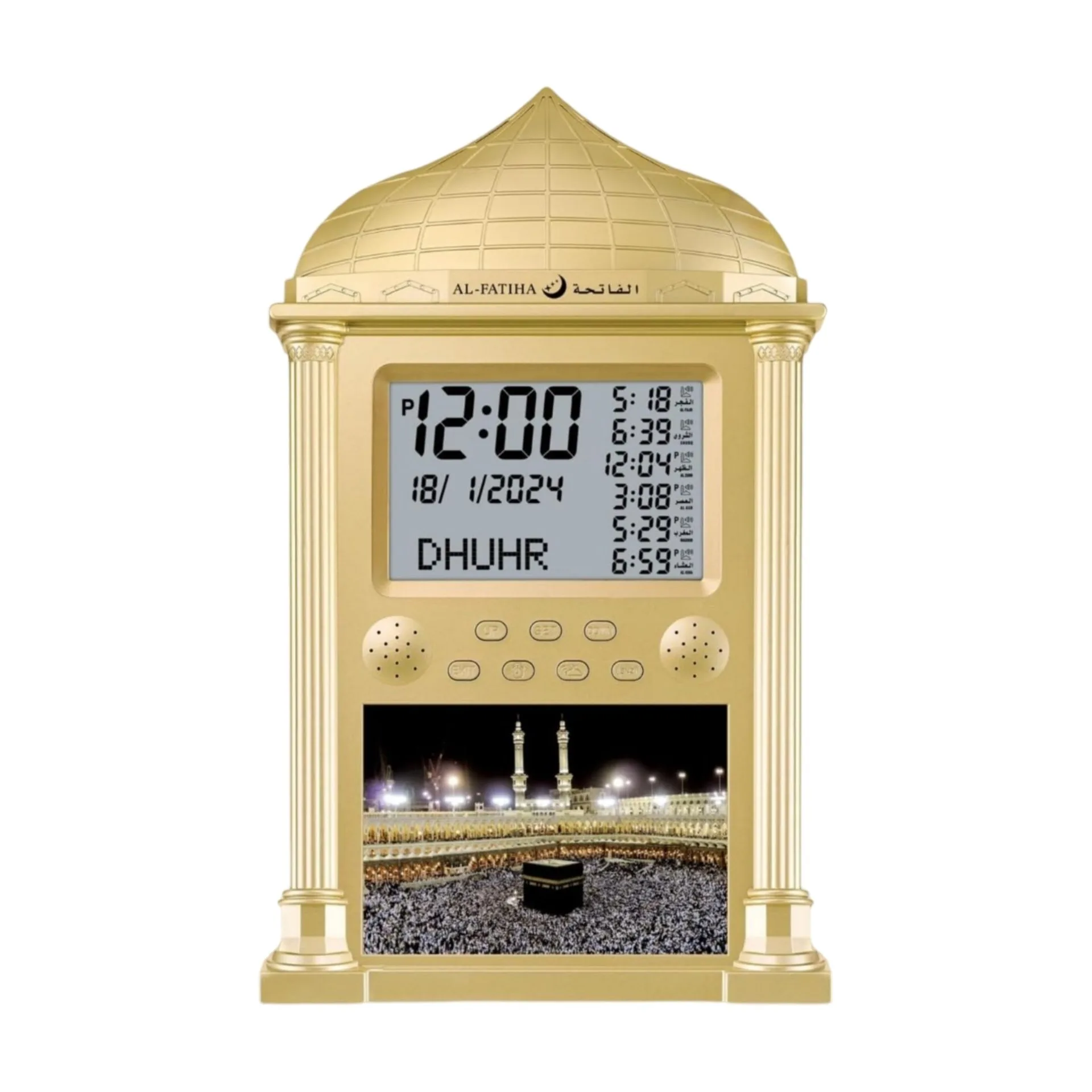 AL-FATIHA Azan Clock - Image 1
