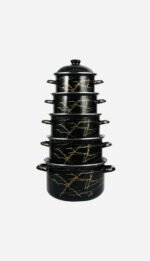 Enamel Five-Piece Soup Pot