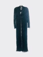 Black Abaya/ Dress with Beads - Image 7