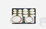 Tea And Coffee set 24 pc White/ Gold