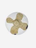 straw bread holder - مخبزة عزف قش صناعة يمنية مع غطاء