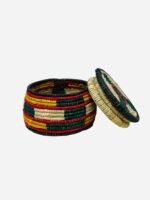 Yemeni Handmade Straw Basket (Medium) سلة قش عمل يد - Image 5