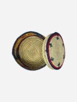 Yemeni Handmade Straw Basket (Medium) سلة قش عمل يد - Image 3