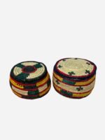 Yemeni Handmade Straw Basket (Medium) سلة قش عمل يد - Image 4