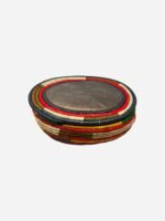 Yemeni Large Straw Basket. قش عمل يد حجم كبير