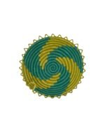 Yemeni Handwoven Bowl Small.  10 inches يمني عزف حجم صغير