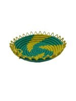 Yemeni Handwoven Bowl Small.  10 inches يمني عزف حجم صغير - Image 3