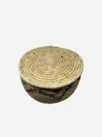 Yemeni Straw Handcrafted Basket سلة قش يمنيه عمل يد