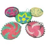 Yemeni Handwoven Bowl Small.  10 inches يمني عزف حجم صغير - Image 5