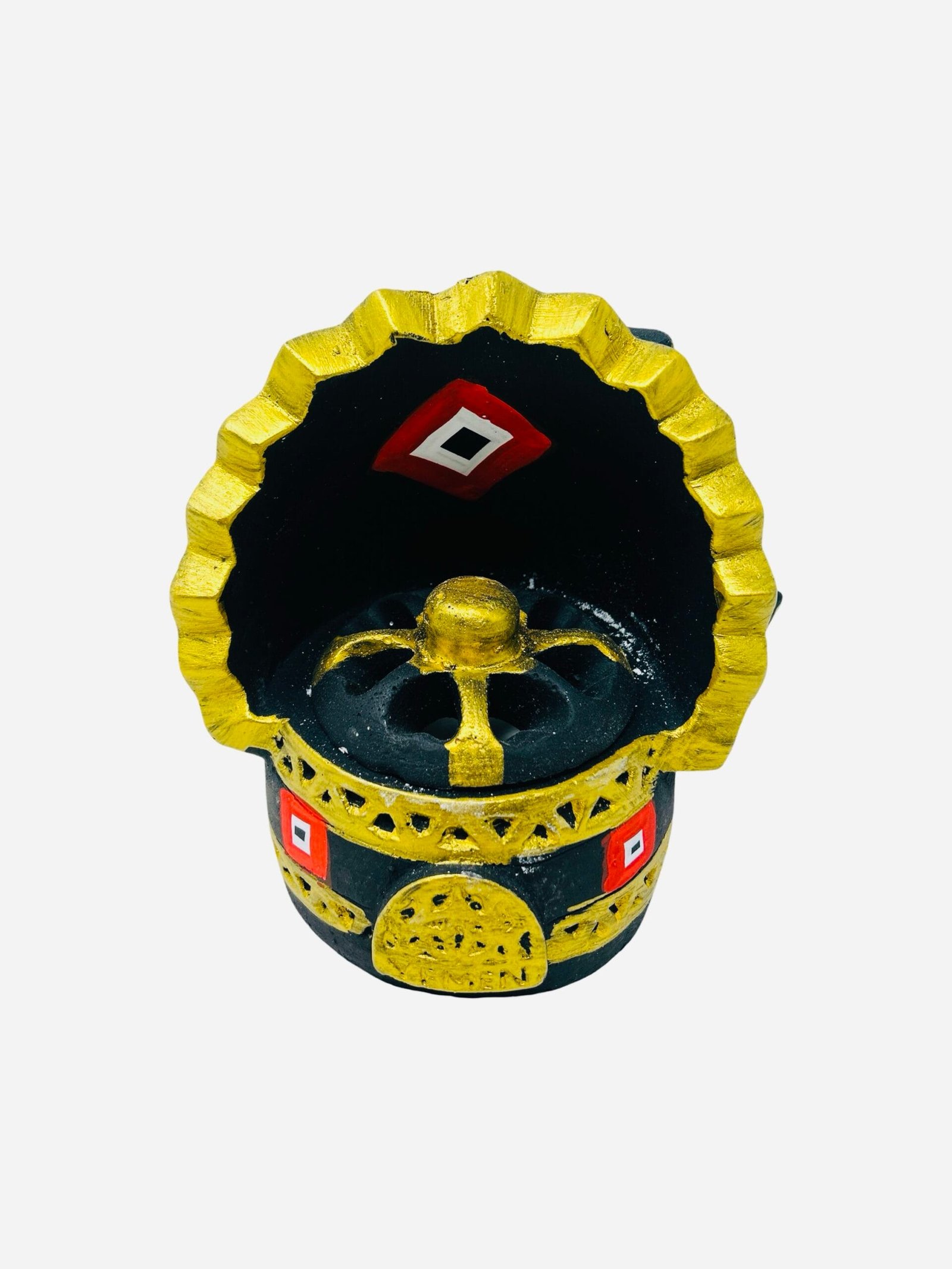 img_3800 7 Hand-made Arabian Incense Bakhoor Burner / Yemeni Design - مبخرة صناعة يدوية بتصميم يمني - Image 1