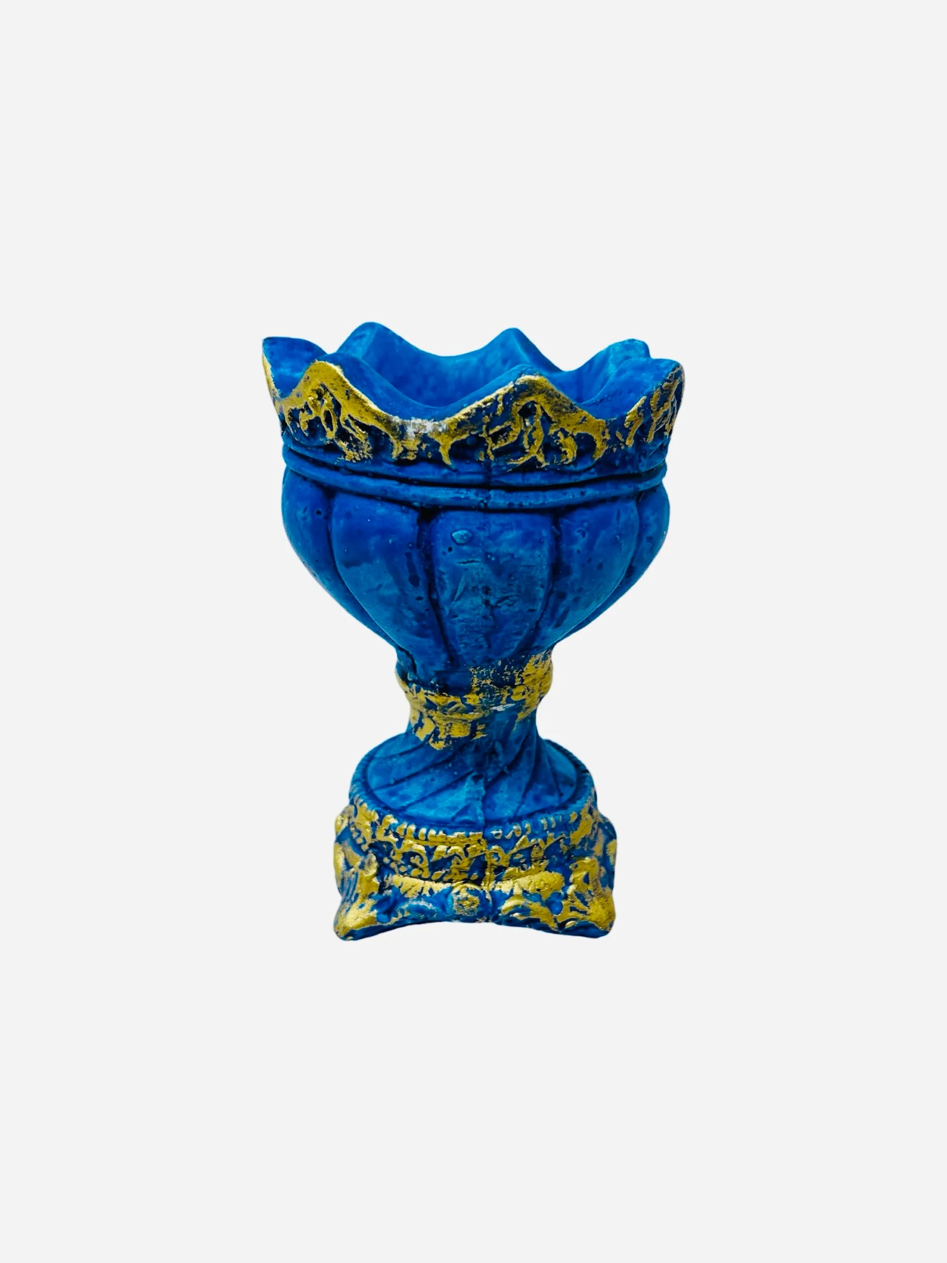 6 Hand-made Arabian Incense Bakhoor Burner / Yemeni Design - مبخرة صناعة يدوية بتصميم يمني - Image 1