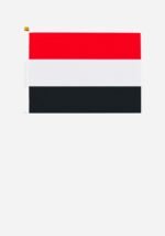 Flag of Yemen 5.5x8.2in Double-Sided Printed Hand-Held Flag