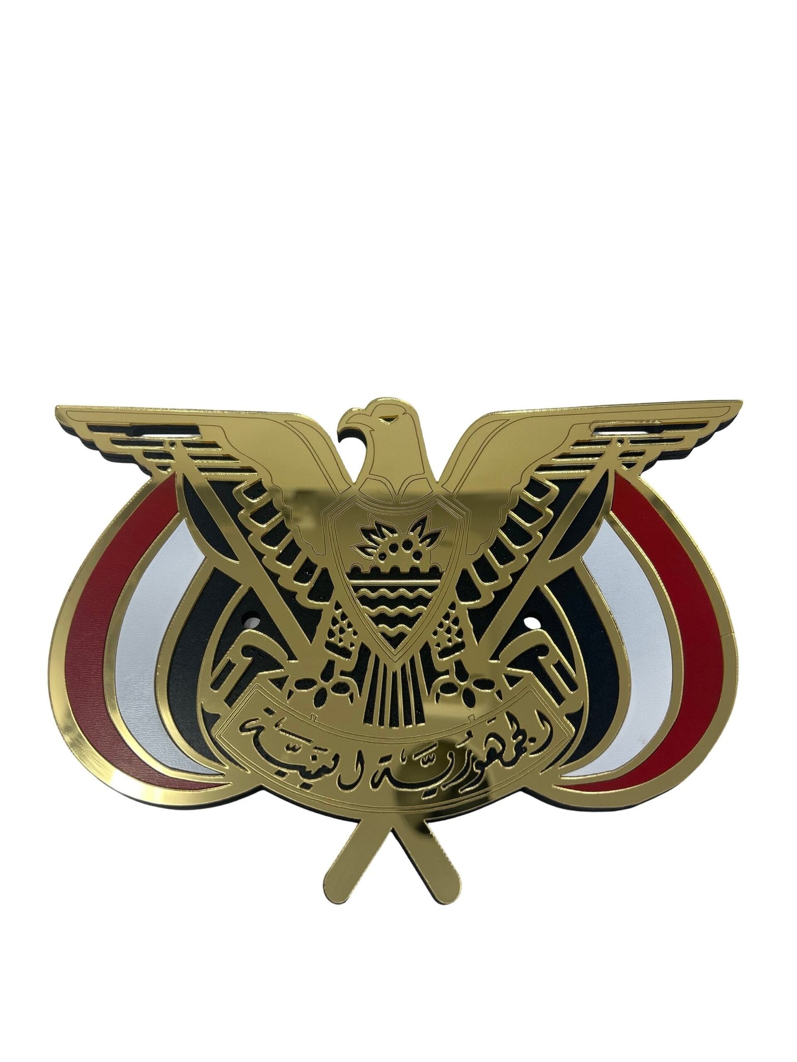 img_4004 لوحة الطير اليمني للسيارة(مقاسات مختلفة) Yemeni Eagle Car Plate - Image 1