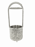 Shisha Charcoal Basket Oriental High Stainless Steel - Image 3