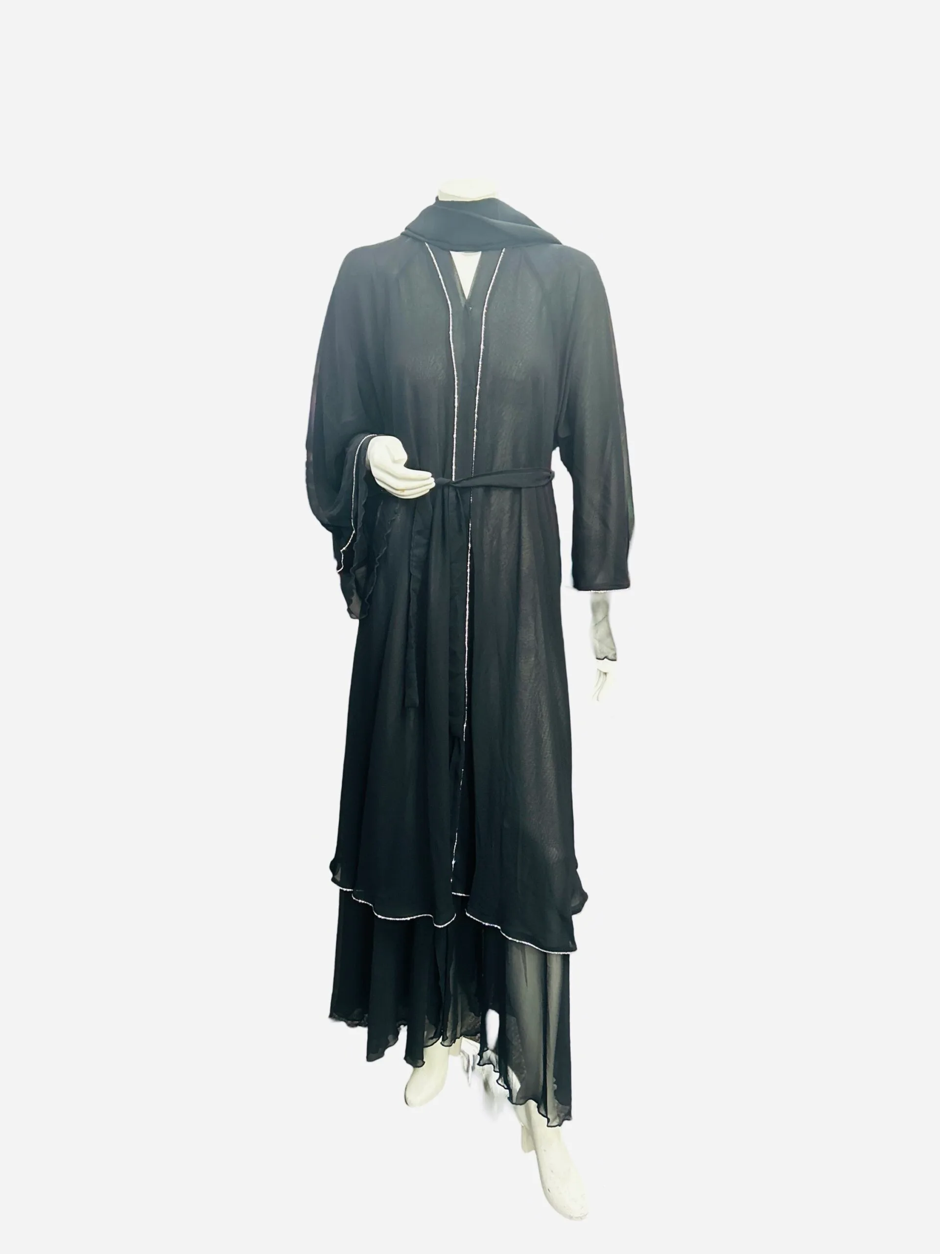 chiffon Abaya - Image 4